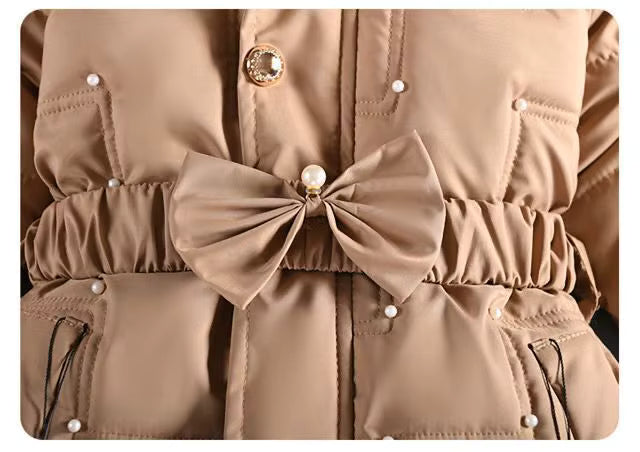 Sia Vinterjakke til Piger med Hætte