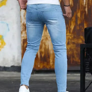Torvian herrejeans med lige ben og medium talje