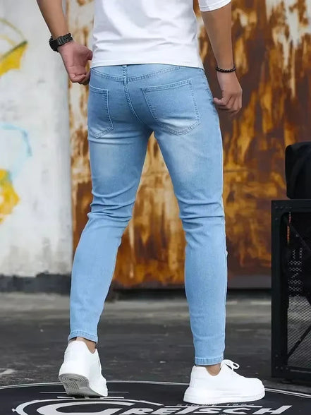 Torvian herrejeans med lige ben og medium talje