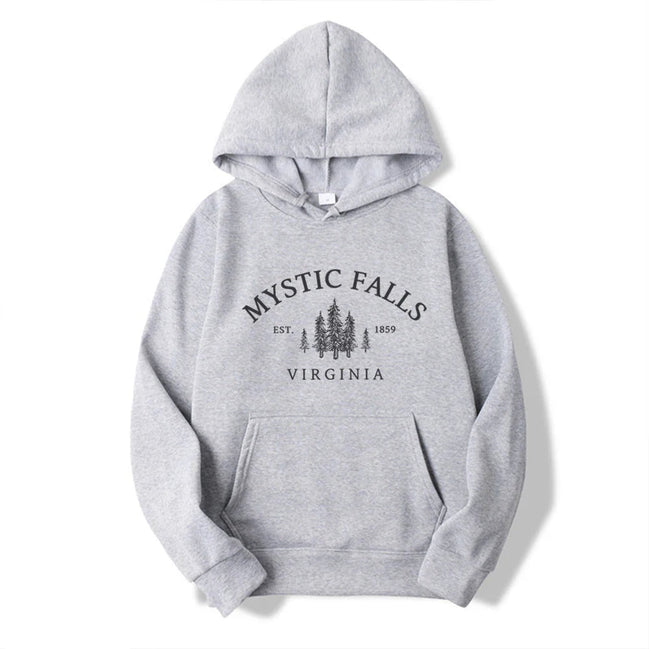 Heritage Oversized Hoodie med Vintage Print