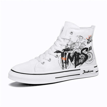 Tavion Herre High-Top Sneakers med Snøring