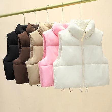 Lingla Quiltet Bodywarmer – Kort, let og varm til efterår og vinter