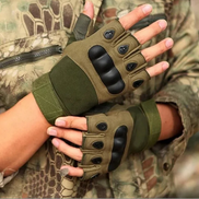 Veltrix Grip halvfinger sportshandsker til træning og outdoor