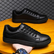Naviro unisex sneakers med snørelukning – sko med gummisål til daglig brug