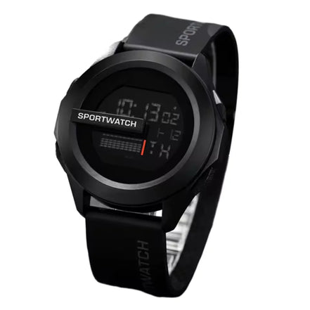 Velcronix Sport LED armbåndsur med digital visning og silikonerem
