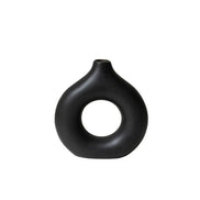 Lomira Dekovase med Rund Donutform og Åben Midte