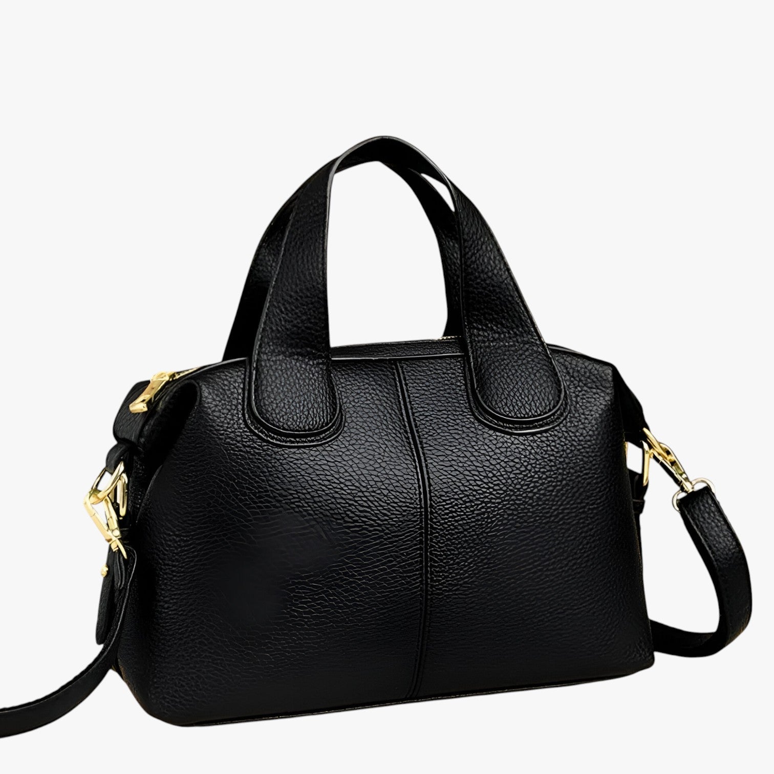 Selina skuldertaske i PU-læderlook