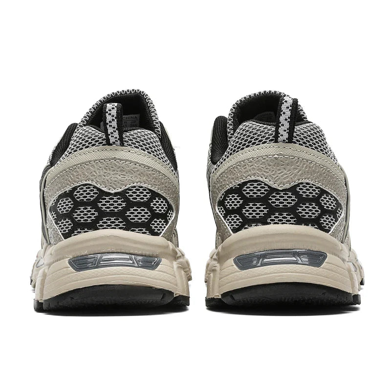 Aerovix unisex sneakers – mesh sneakers med gummisål og snørelukning