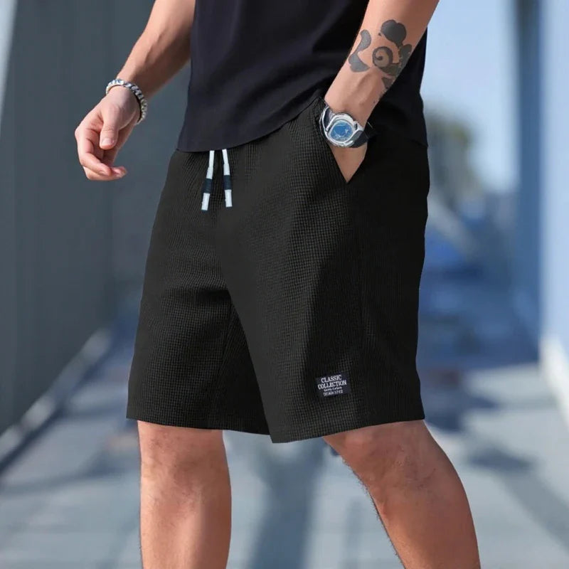 Breezaro herre shorts – lette shorts med elastisk talje til sommer