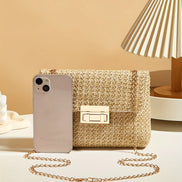 Klassisk skuldertaske i satchel-design