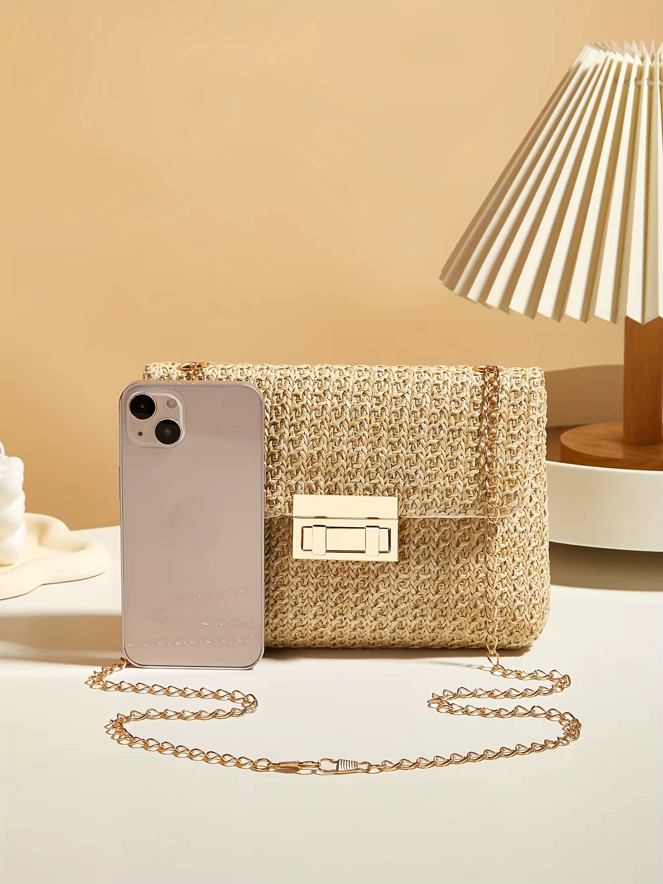 Klassisk skuldertaske i satchel-design