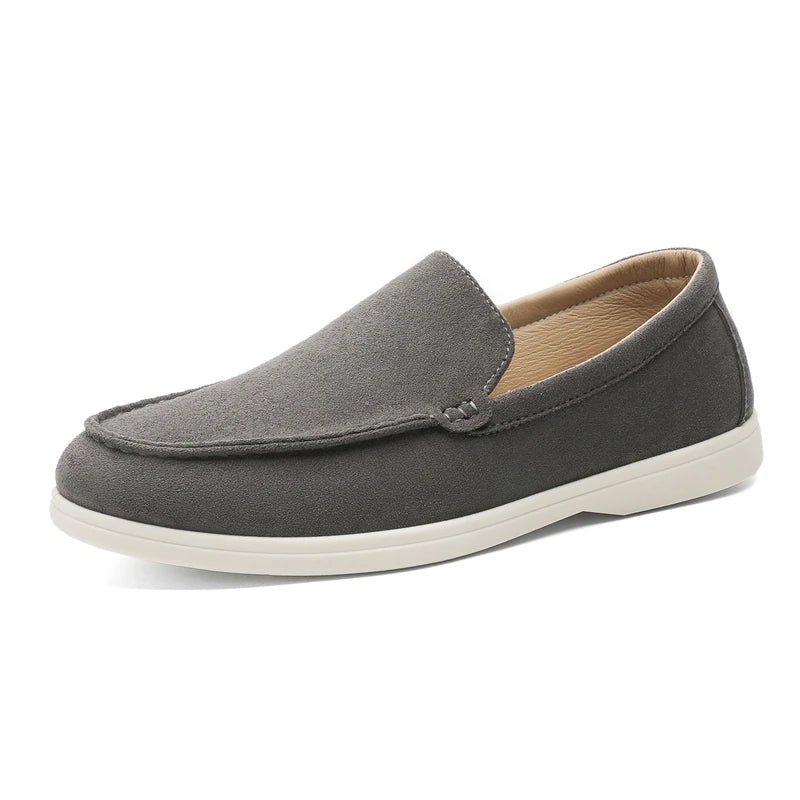 Elegante Suede Slip-ons Herre