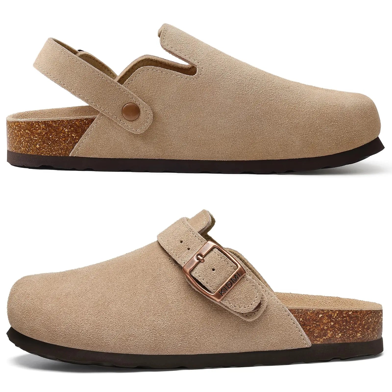 Kelvoro Clogs med Justerbar Rem og Lukket Design