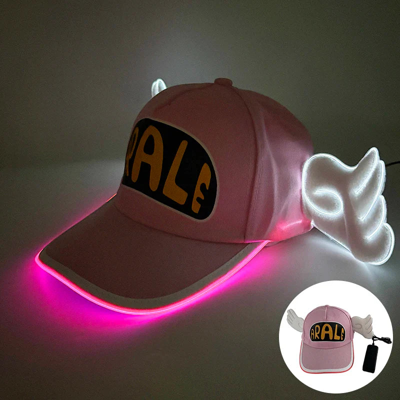 GlowPeak LED kasket – baseballkasket med LED-lys