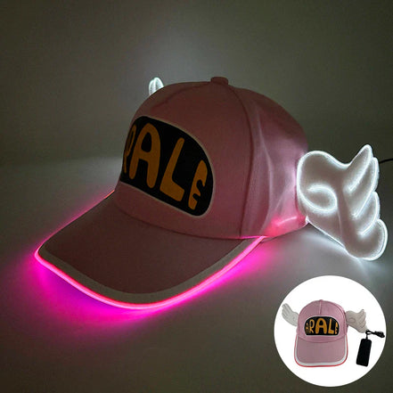 GlowPeak LED kasket – baseballkasket med LED-lys