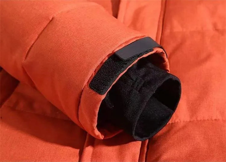 Farsund herrejakke – foret vinterjakke med aftagelig hætte