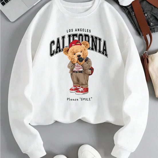 CaliBear Sweater – Oversized Unisex