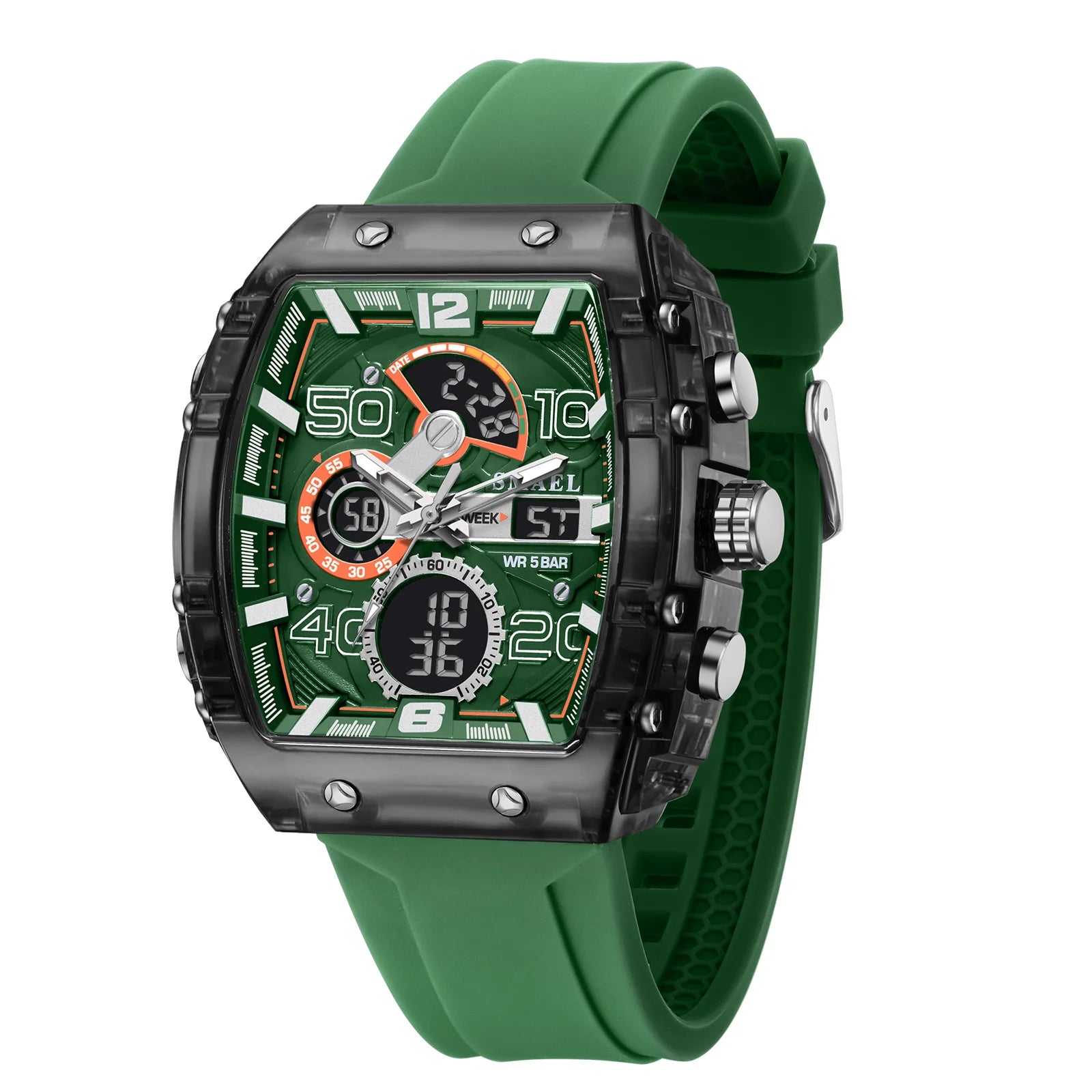 Kaviro Sport Watch – Digitalt dual-display ur med 5 ATM vandafvisning
