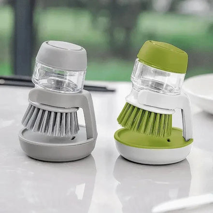 Rinoxa Clean spülebørste med sæbedispenser og holder