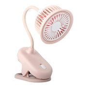 USB klipový ventilátor s 360° flexibilním krkem – AirClixa