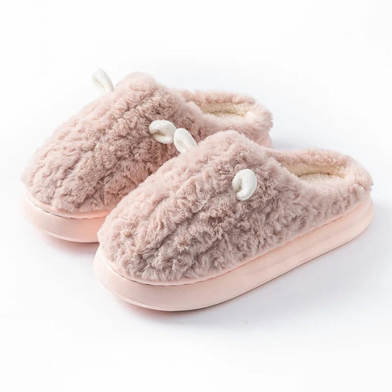 Forede hjemmesko til kvinder med flad sål – Veluna