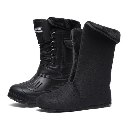 Zateplené zimní boty pro muže s vysokým svrškem - Nordren