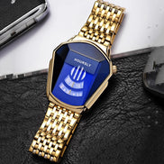 Ravion Steel Quartz Watch – Vandafvisende herreur med rustfri stålkæde