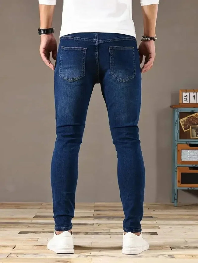 Torvian herrejeans med lige ben og medium talje