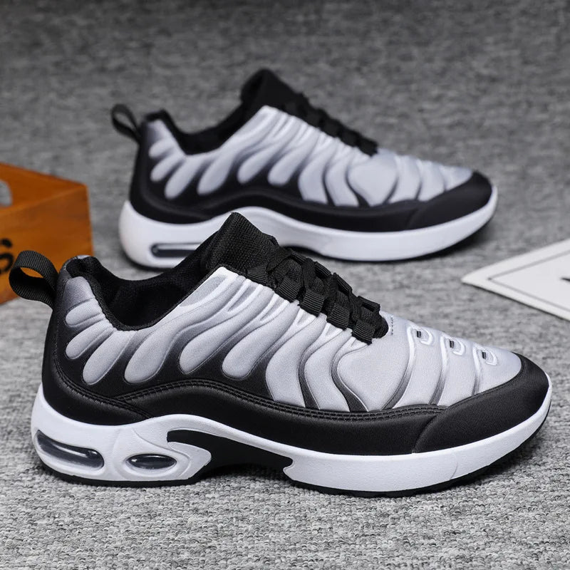 Torvex unisex sneakers med snørelukning – sko i tekstil med gummisål