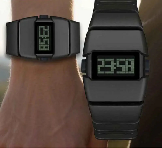 Digital LED-ur med stopur og datovisning – Chronex