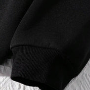 Talk To The Paw hættetrøje – varm fleece unisex trøje med hundeprint
