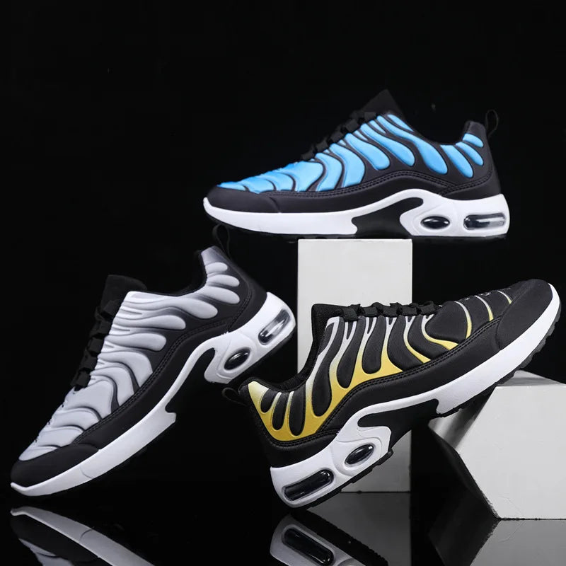 Torvex unisex sneakers med snørelukning – sko i tekstil med gummisål