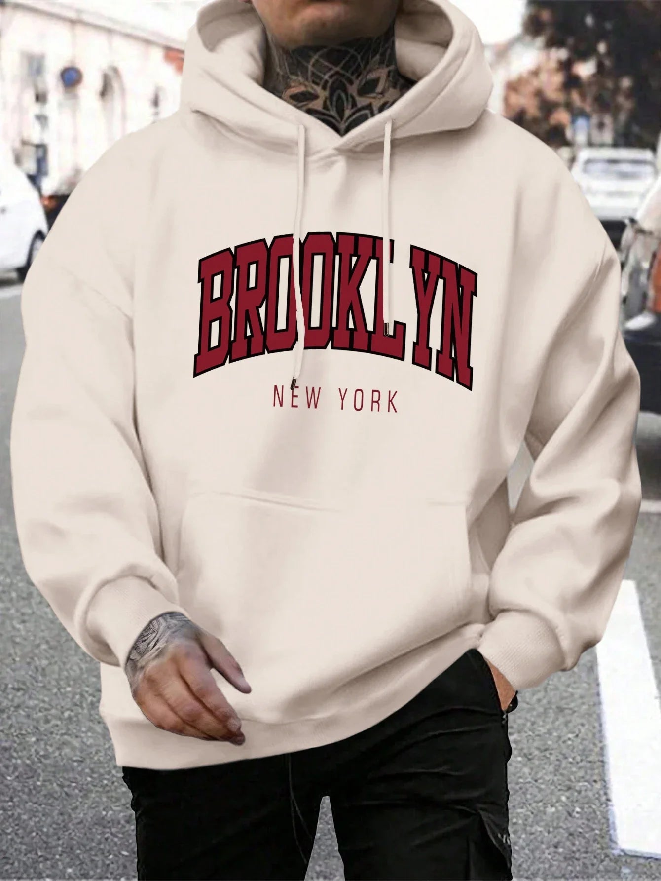 Brooklyn Hoodie – Unisex Oversized