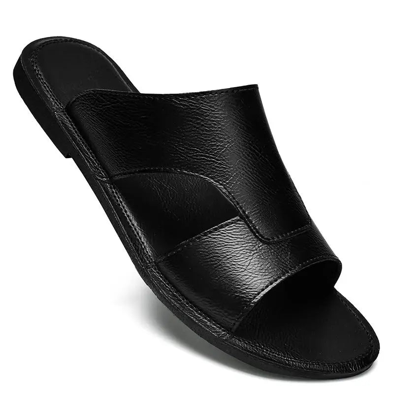 Solviro sandaler herre sommer flad sål slip-on design
