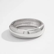 Solvia Cuff Armbånd – Justerbart geometrisk metalarmbånd