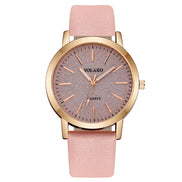 Virello Classic armbåndsur med læderrem