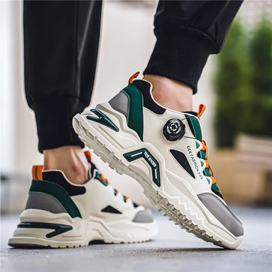 Zorvex Herre Sneakers med Drejelukning