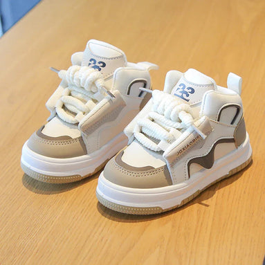 Nordivo børne high-top sneakers med ankelskaft og snørelukning