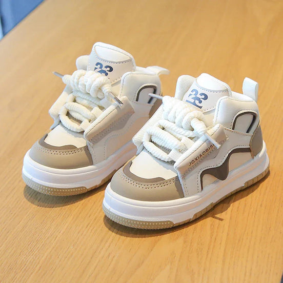 Nordivo børne high-top sneakers med ankelskaft og snørelukning