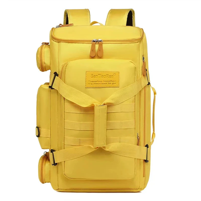 MotionPack 54 Sport Rygsæk – Nylon Rygsæk med Separat Vådt og Tørt Rum