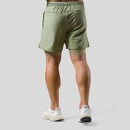 Axton 2-i-1 sportsshorts – let design med inderlag