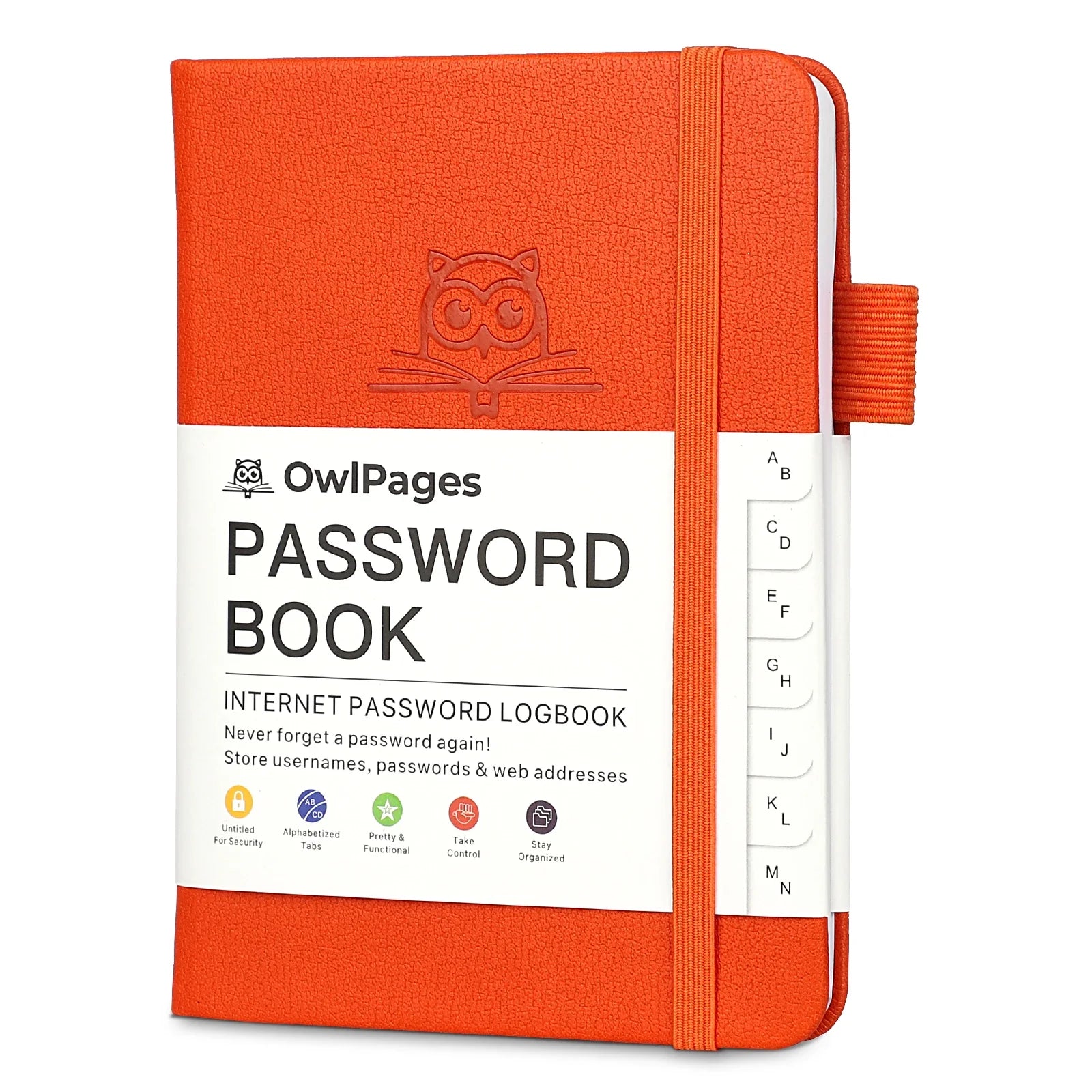 Passivora passwordbog – organisationsbog med alfabetiske registre