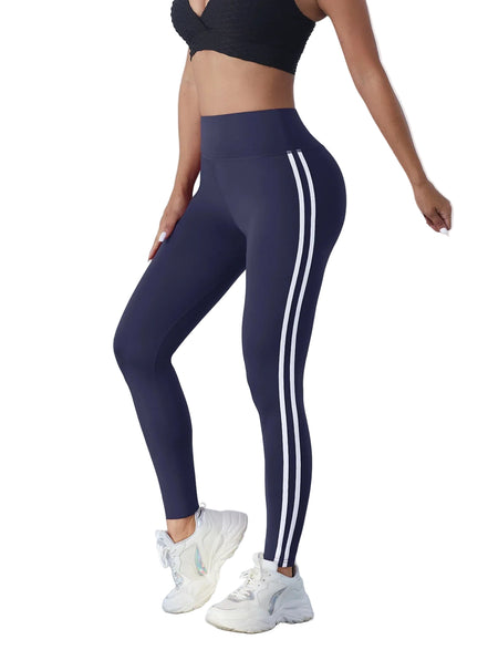 Almara Sømløse Leggings – Høj Talje med Struktureret Design