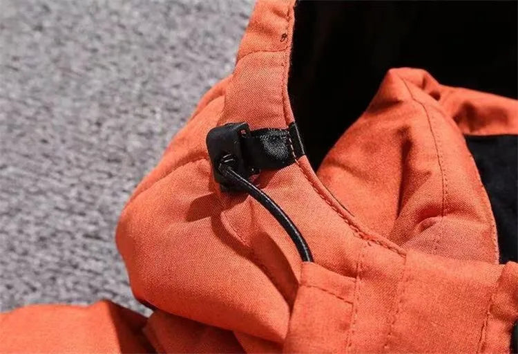 Farsund herrejakke – foret vinterjakke med aftagelig hætte