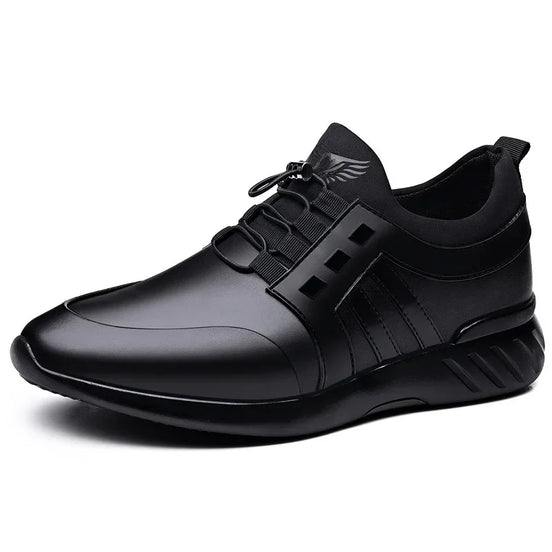 Kožené topánky pre mužov – Regular Fit