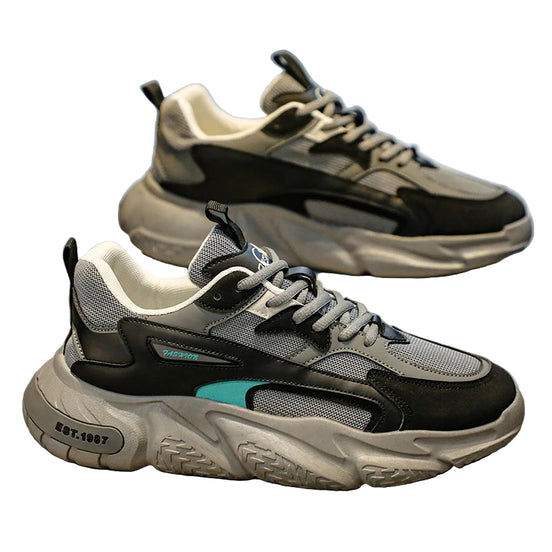 Radeon sneakers til mænd – åndbare mesh-sko med kraftig sål