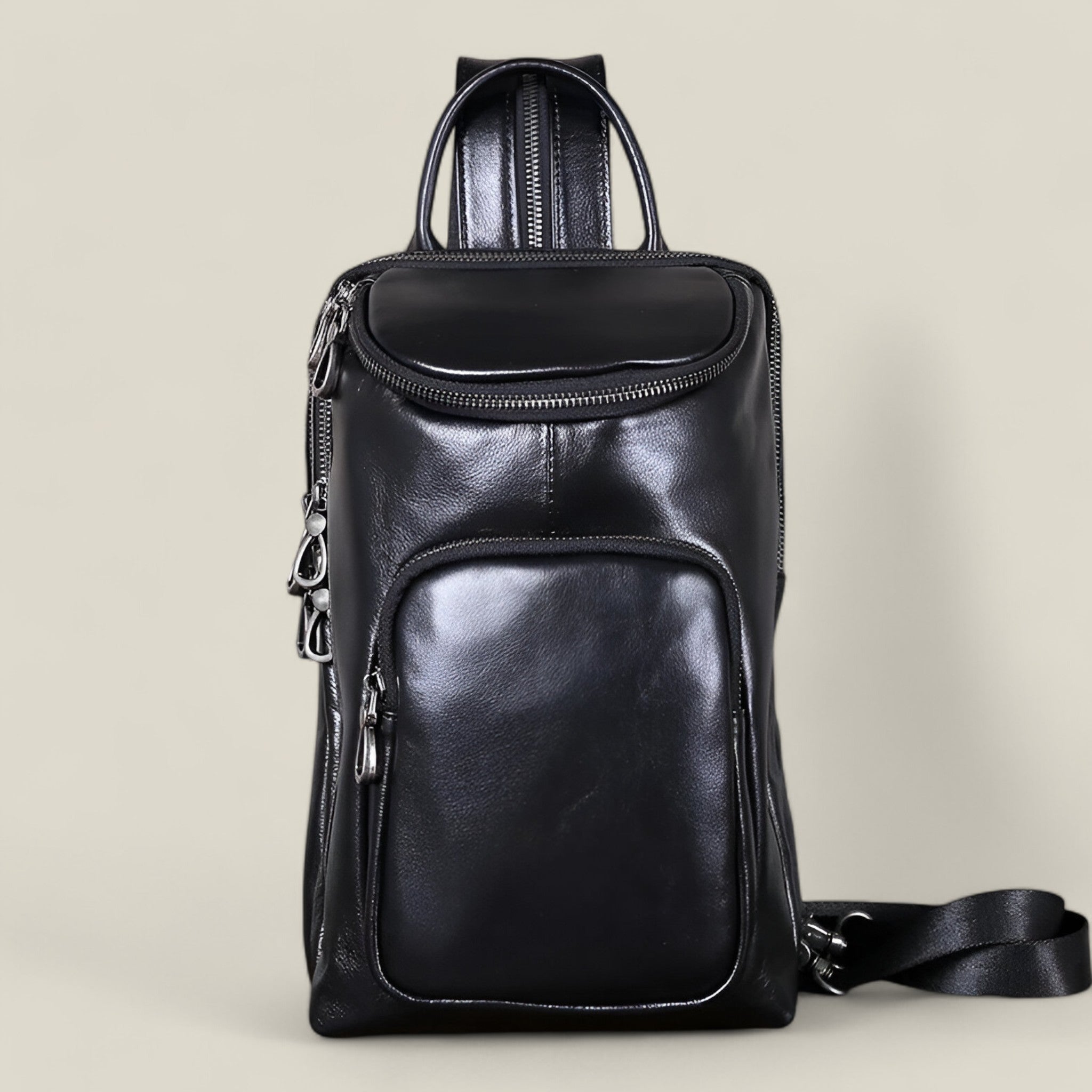 Varento taske herre – crossbody taske med justerbar rem og stort rum