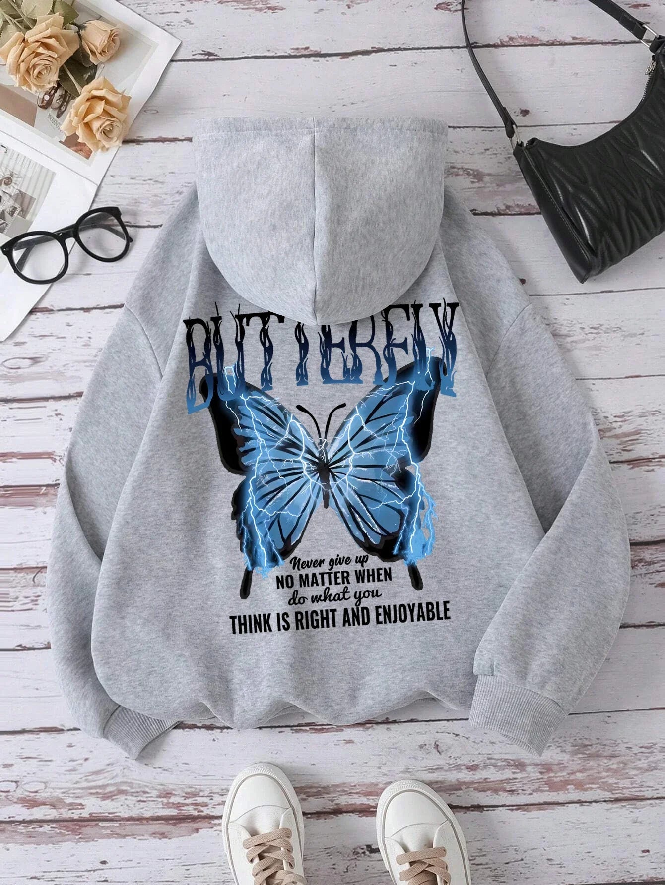 Butterfly Sweater – Unisex Oversized