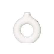 Lomira Dekovase med Rund Donutform og Åben Midte