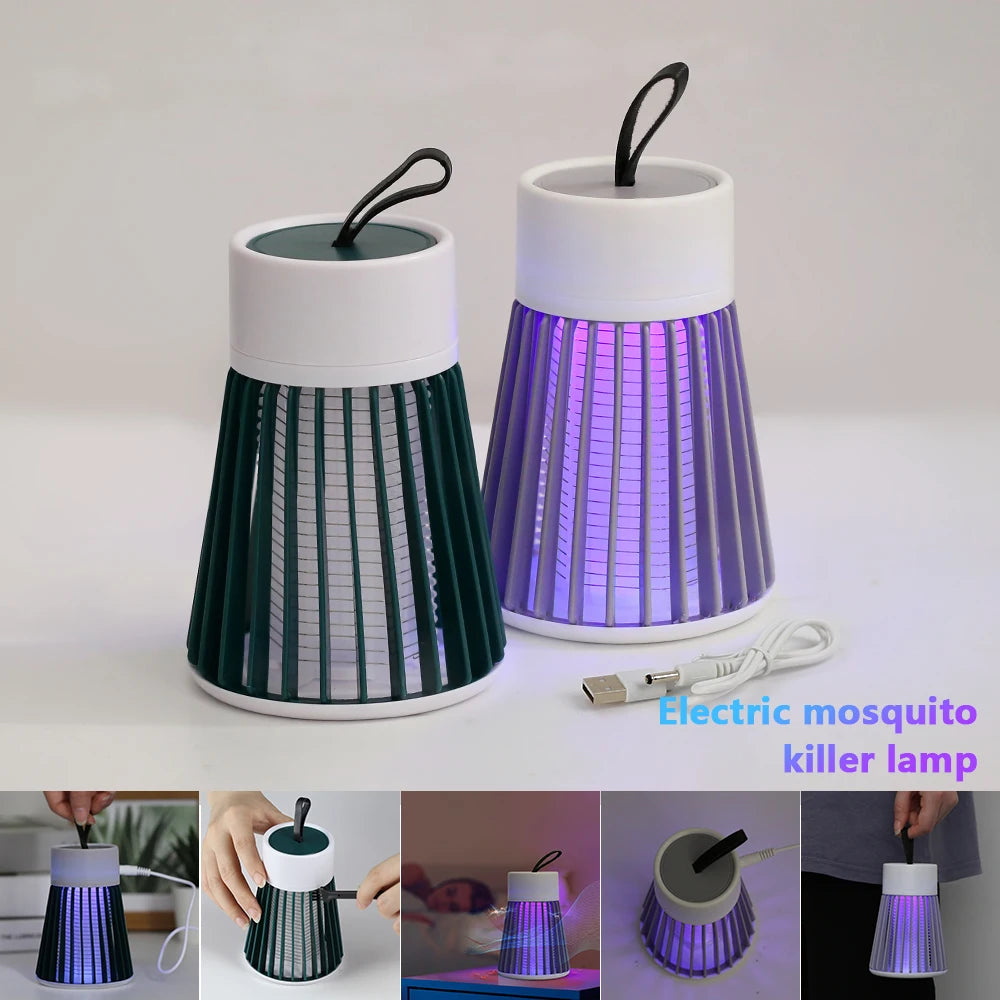 Muggenlampe med Elektrisk Zapper - Stilfuld & Sikker
